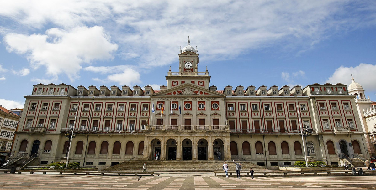 Ferrol Fachada del Concello de Ferrol en la plaza de Armas