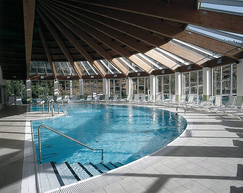 Balneario de Lovios piscina