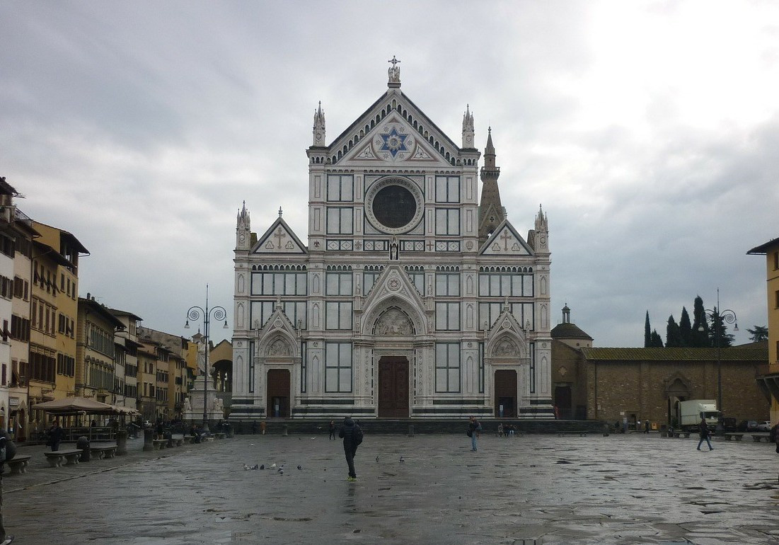Iglesia Santa Croce en Florencia