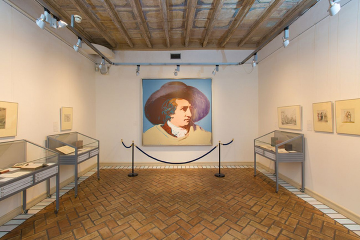 Casa di Goethe Roma Retrato de Warhol