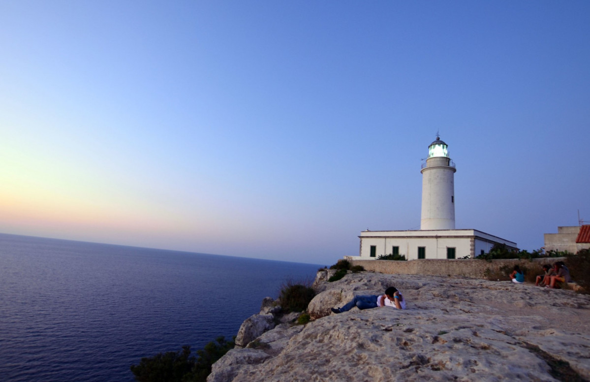 Formentera Faro de la Mola   Amanecer 