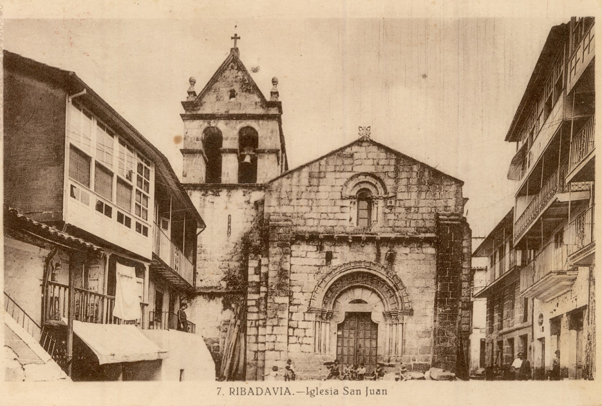 Ribadavia Plaza San Juan au00f1os 1930 1500