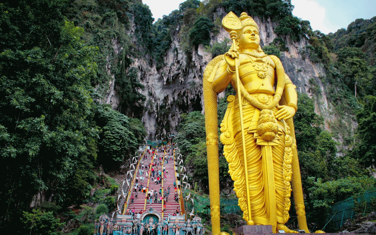 Batu Caves Temple In Kuala Lumpur Malaysia