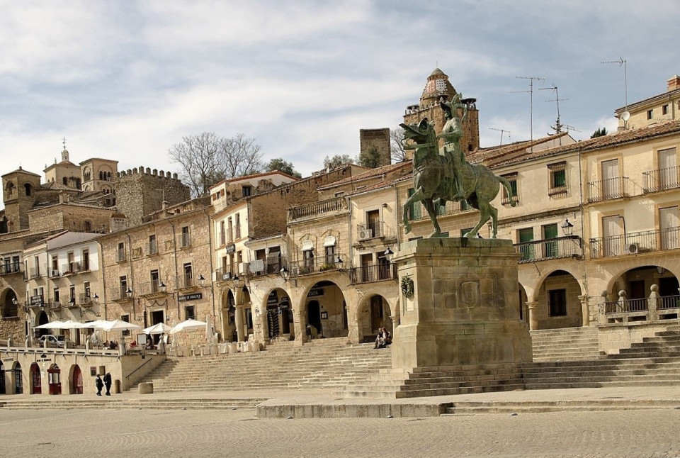 Plaza Mayor de Trujillo, (Cáceres)