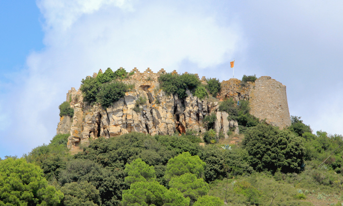 Castell de Begur    estructura