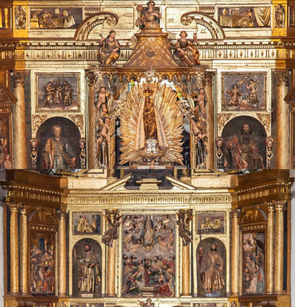 Retablo Mayor de la Basilica de la Encina, Ponferrada