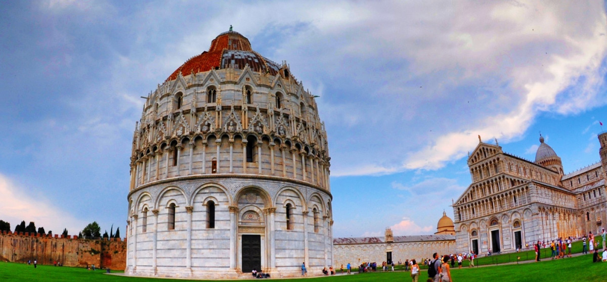 Baptisterio y Catedral de Pisa