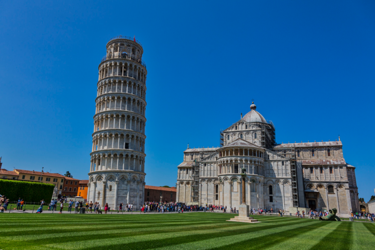 Pisa, Torre inclinada y la Catedral