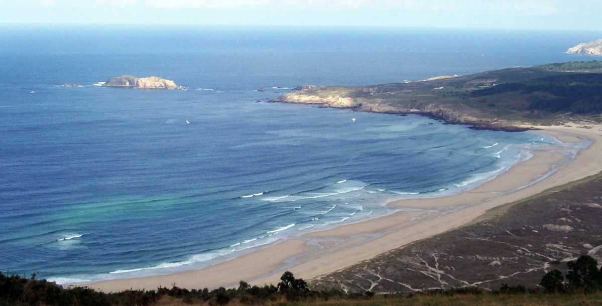 A coruu00f1a Ferrol, playa de doniu00f1os