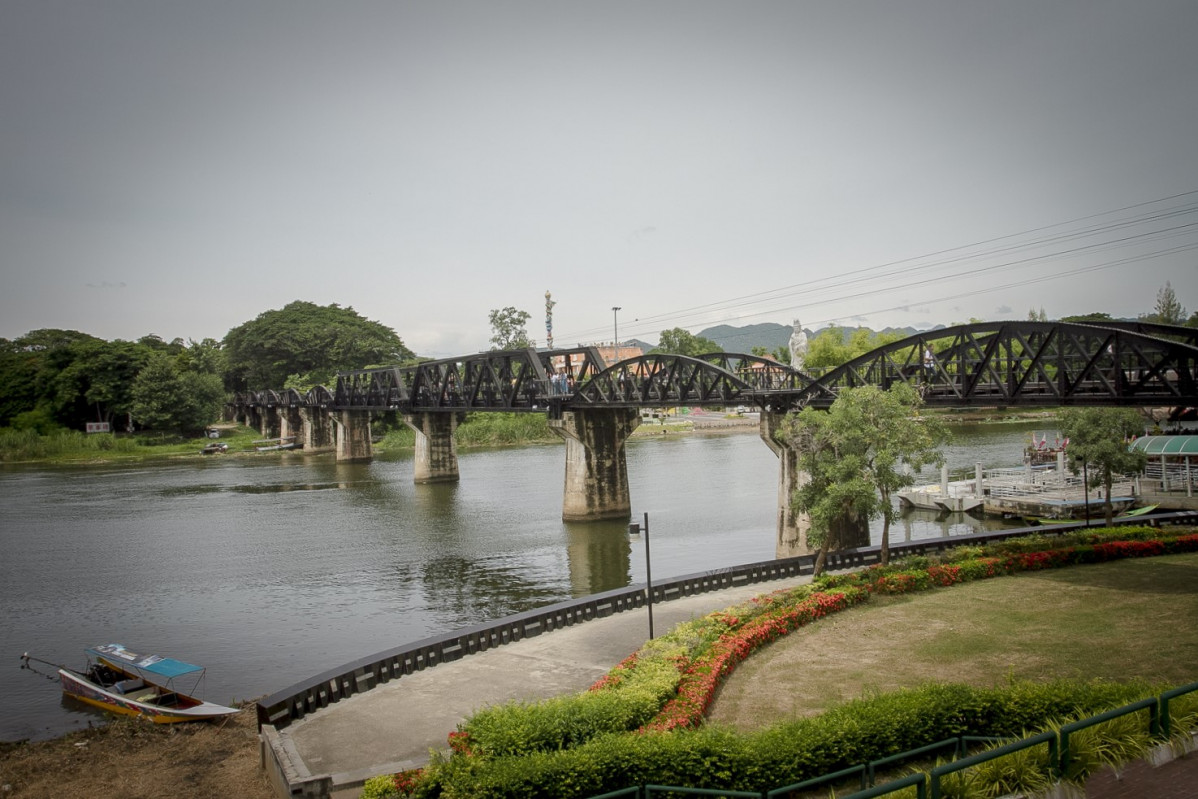 Puente sobre el ru00edo Kwai, Kanchanaburi, Tahilandia