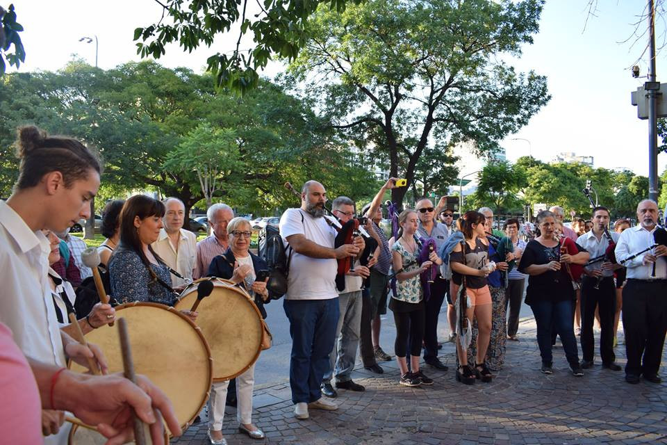 FederacindeAsociacionesGallegasdelaRepblicaArgentina.Homenajeacastelao