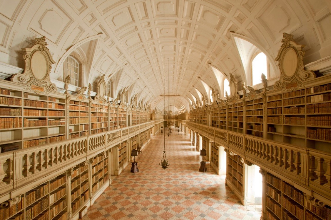 Palacio Nacional Mafra biblioteca