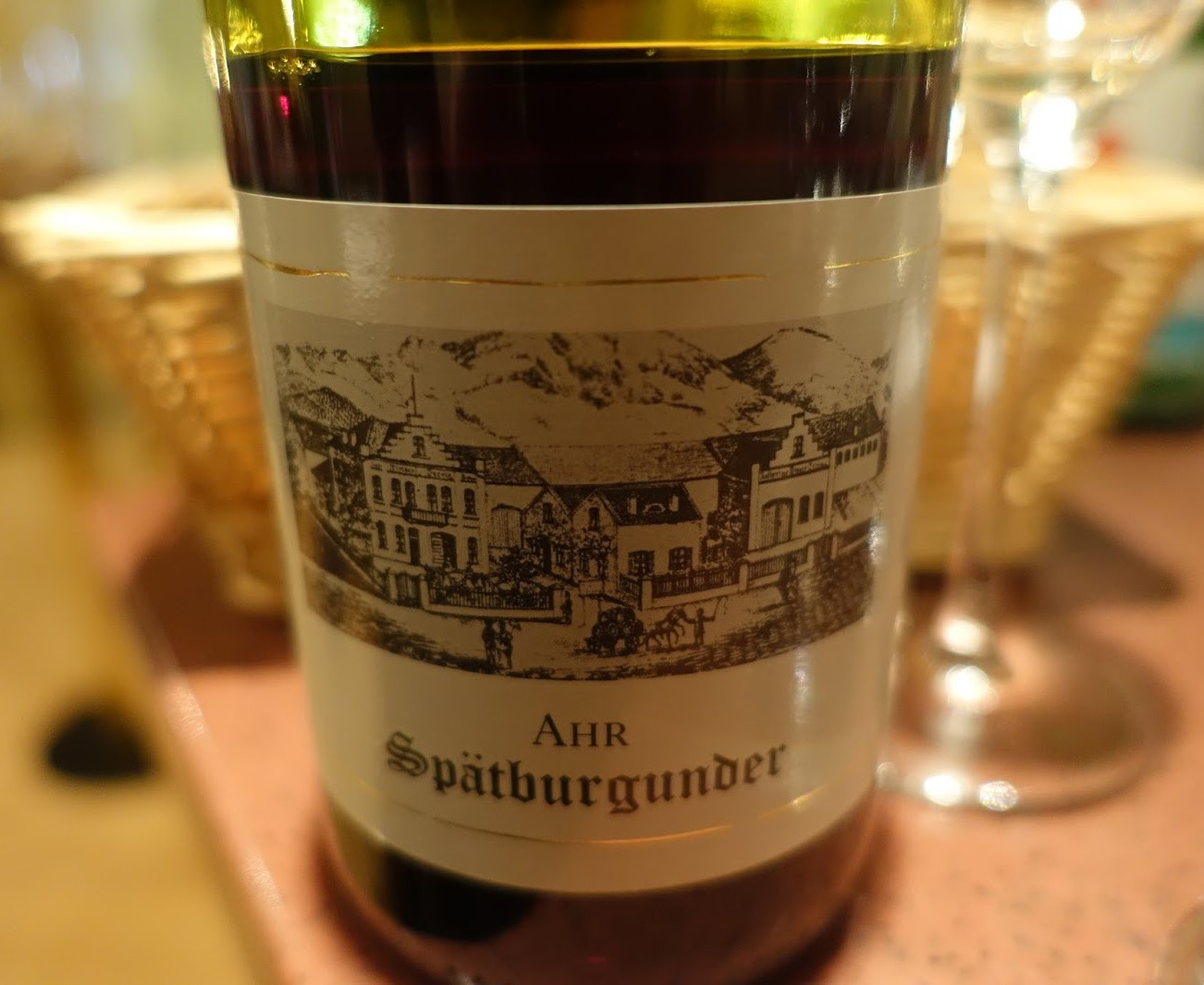 Sptburgunderbotella