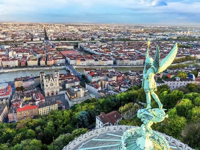 Lyon skyline getty