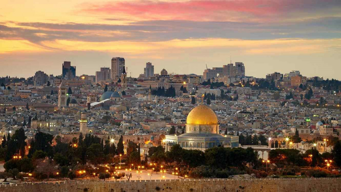 Jerusalen al atardecer