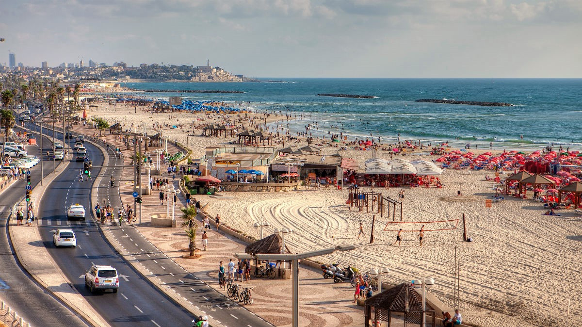 Tel Aviv paseo maritimo