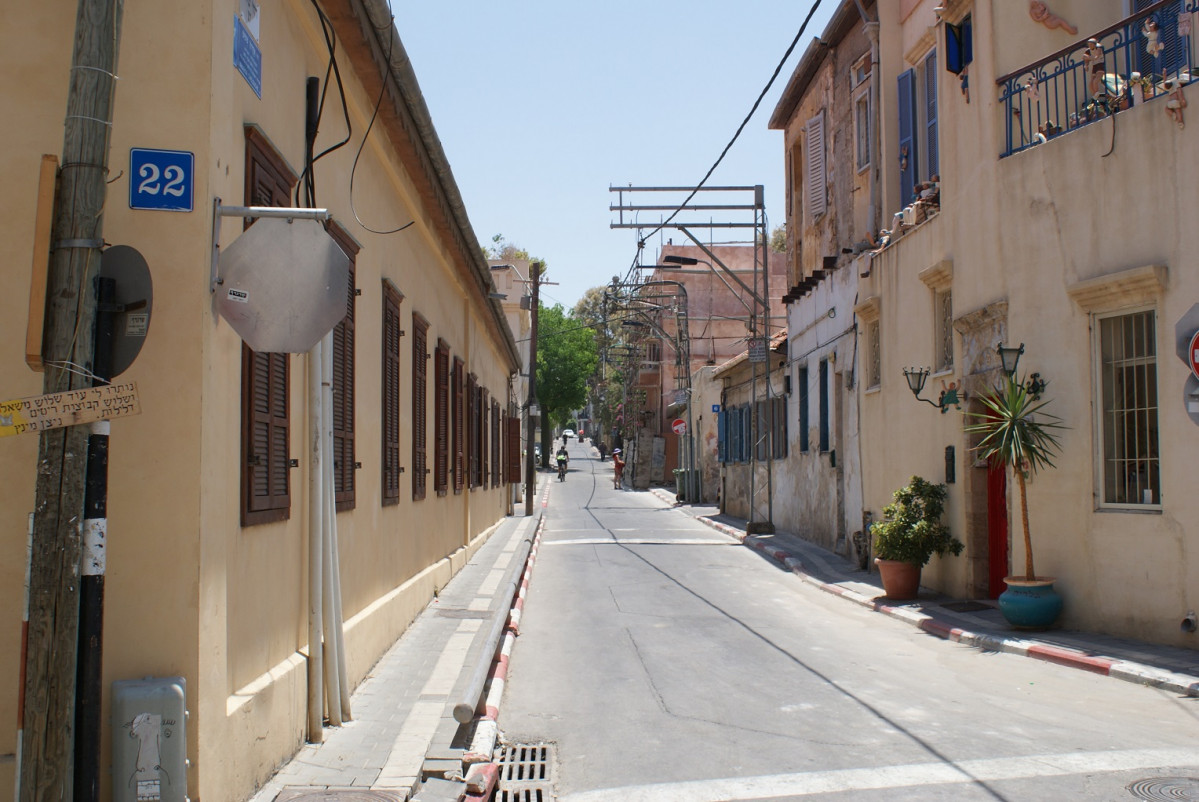 Tel Aviv, Israel, Neve Tzedek street