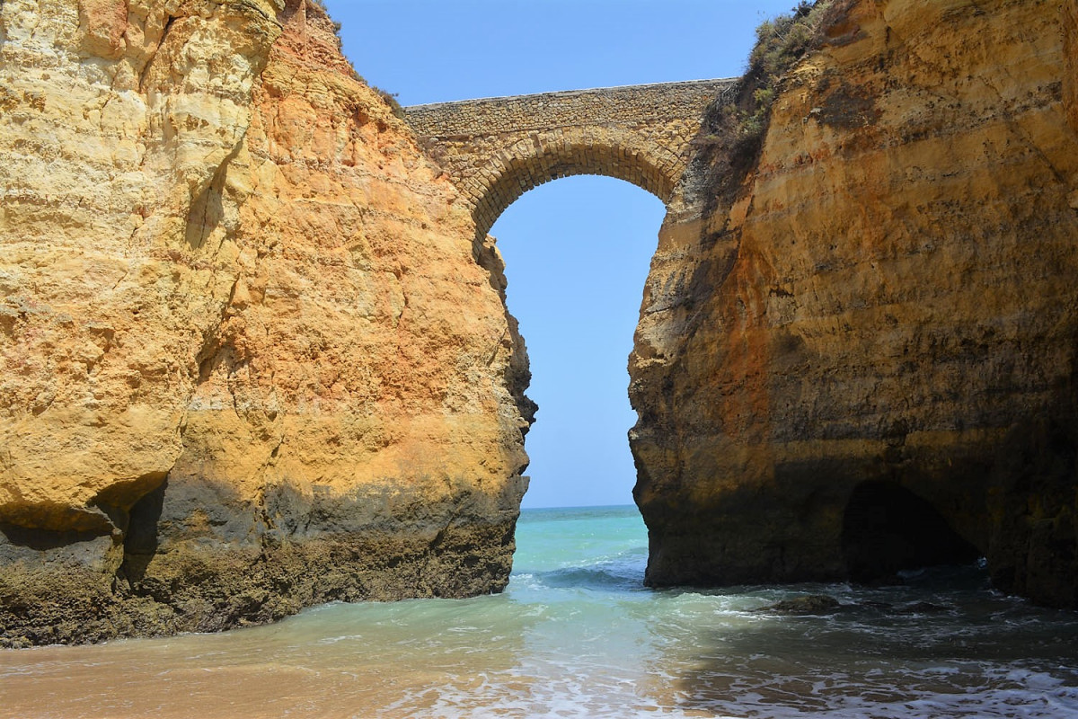 Portugal Lagos, praia do estudante