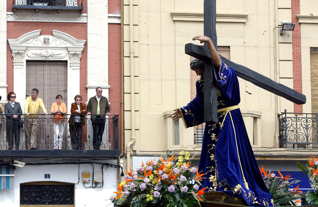 06 Domingo de Resurreccion. Procesion del Encuentro. Nuestro Padre Jesus Nazareno