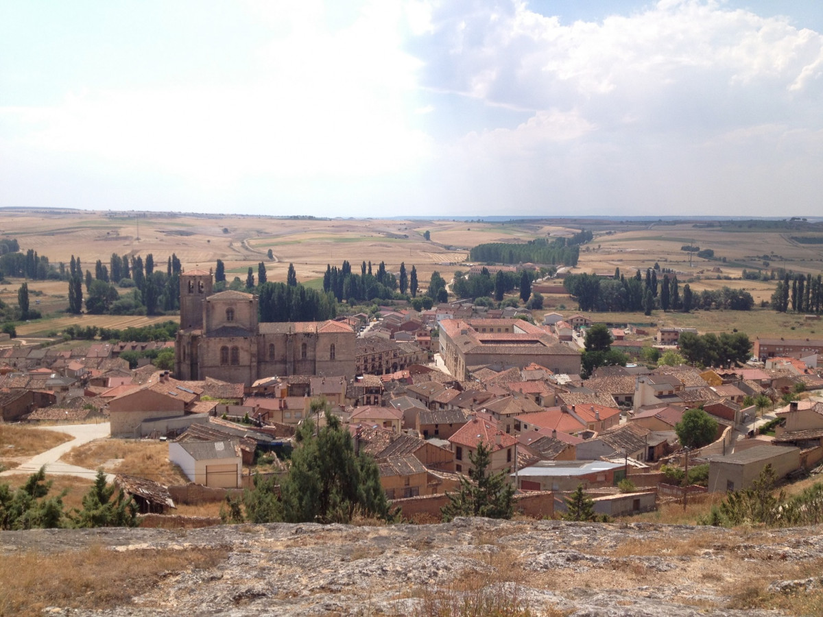 Peu00f1aranda de Duero desde el Castillo