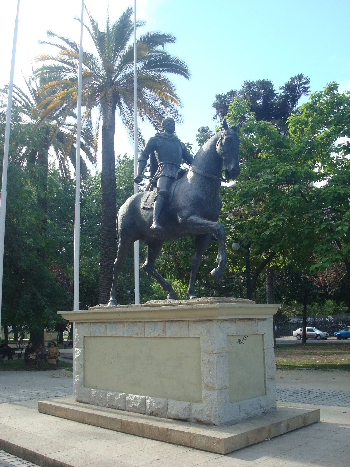 Estatua Diego de Almagro