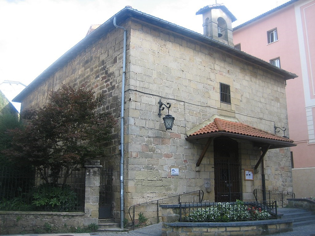 Exterior de la Basu00edlica de Maru00eda Magdalena de Errenteria