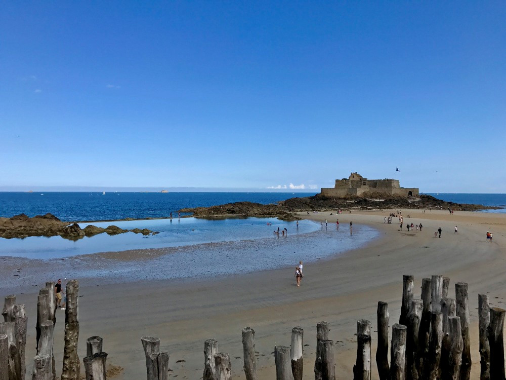 San Malo la Plage de l’Eventail