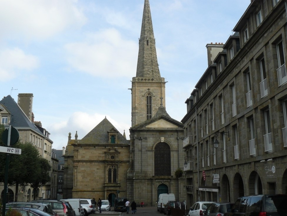 Francia San Malo cathedrale saint vincent construite au xi