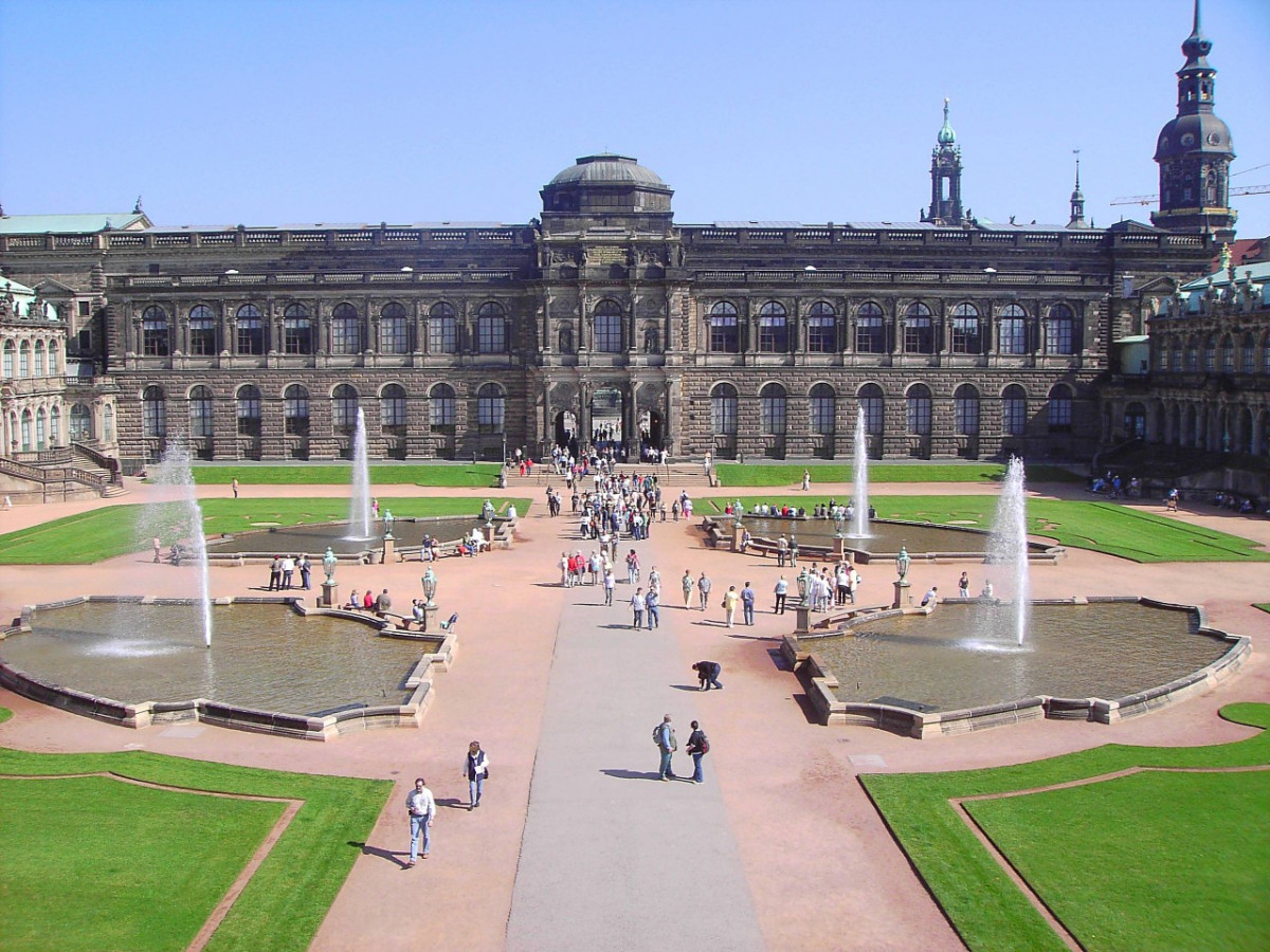 Jardines del palacio zwinger