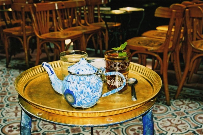 Mint Tea at El Fishawy's
