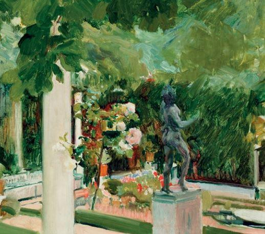 Sorolla un jardin para pintar a