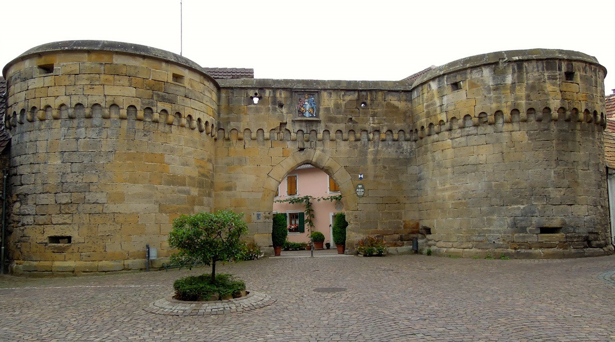 Alemania Freinsheim muralla