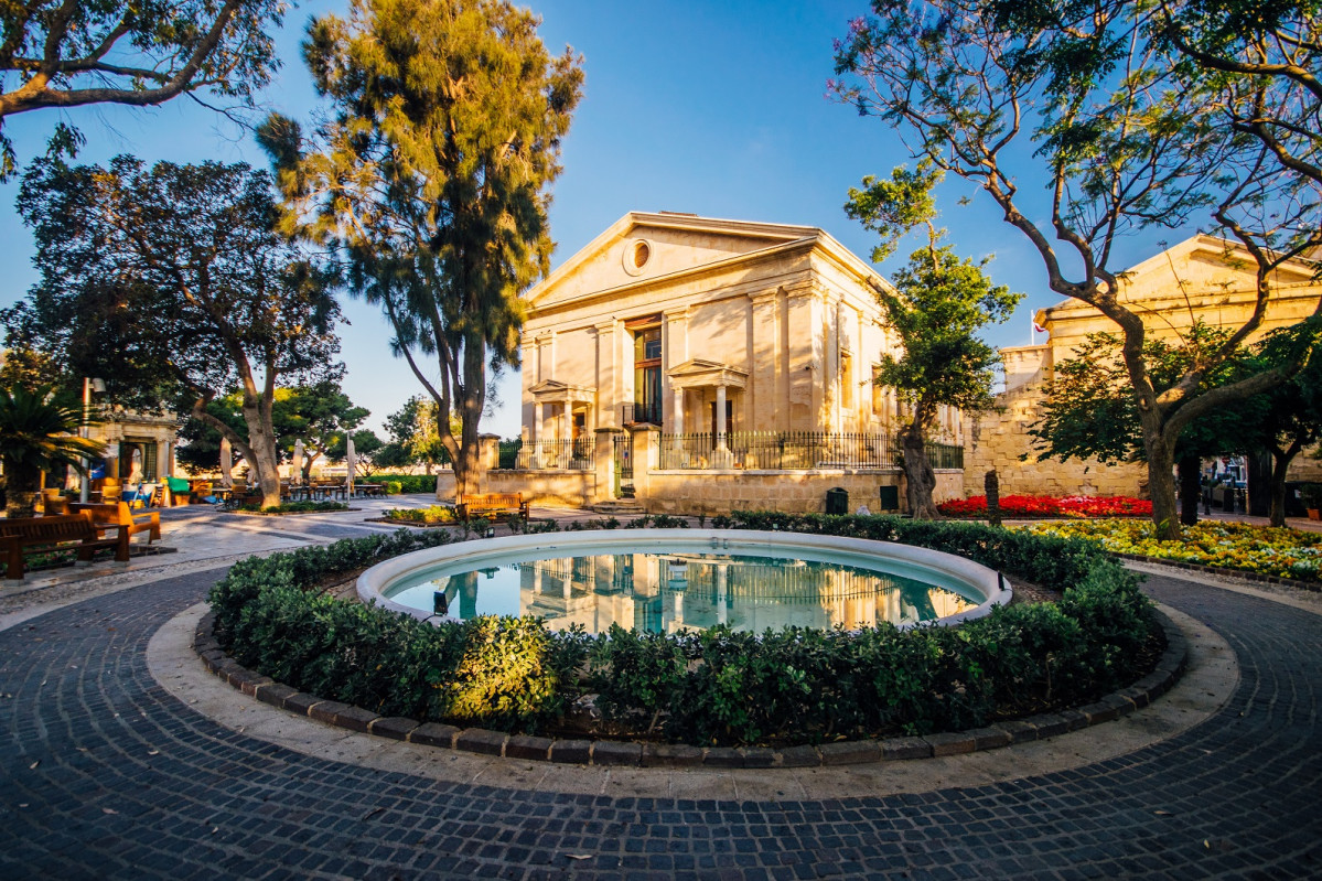 Malta Upper Barrakka Gardens, Valletta 1591