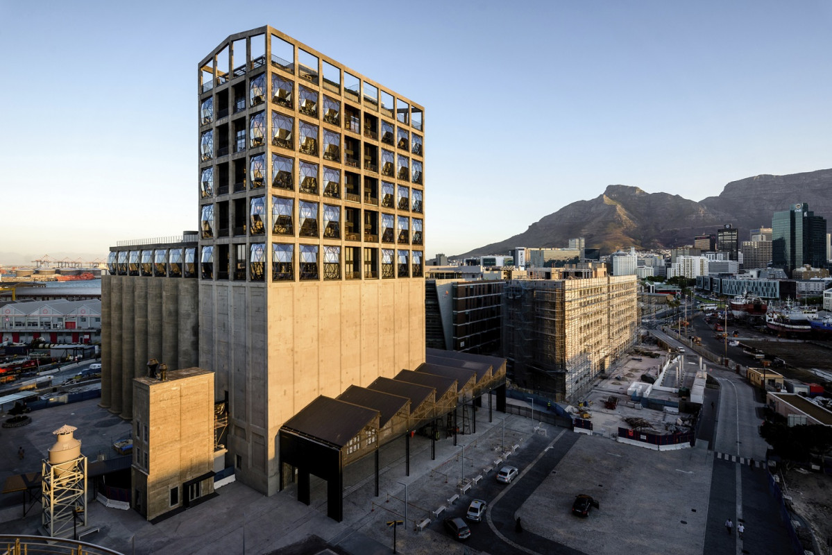 The Silo Hotel Exterior 1480