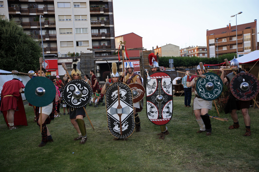 Astures y Romanos03. Campamento Astur Romano
