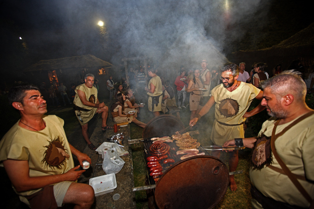 Astures y Romanos08. Campamento Astur Romano