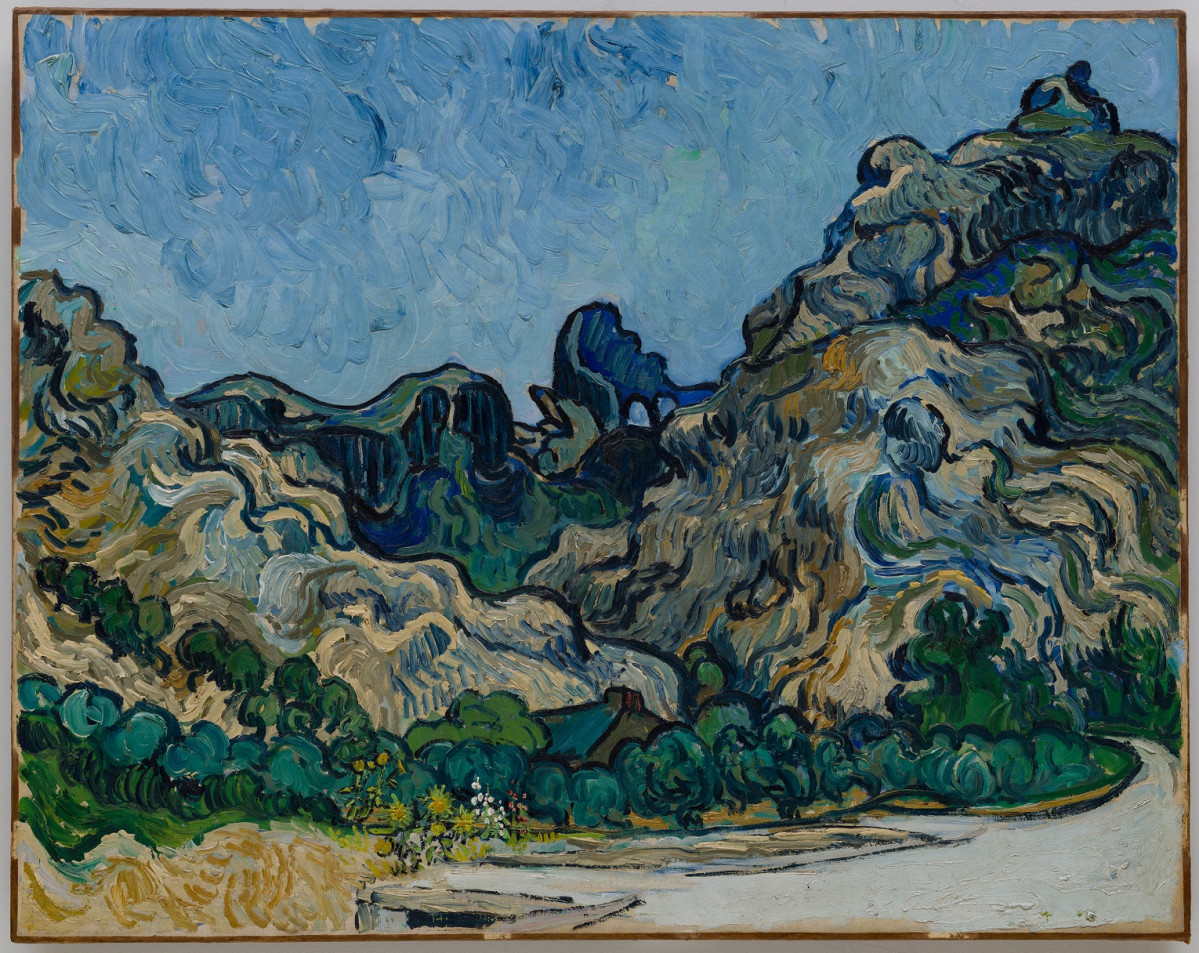 Van goch Montau00f1as de Saint Remy
