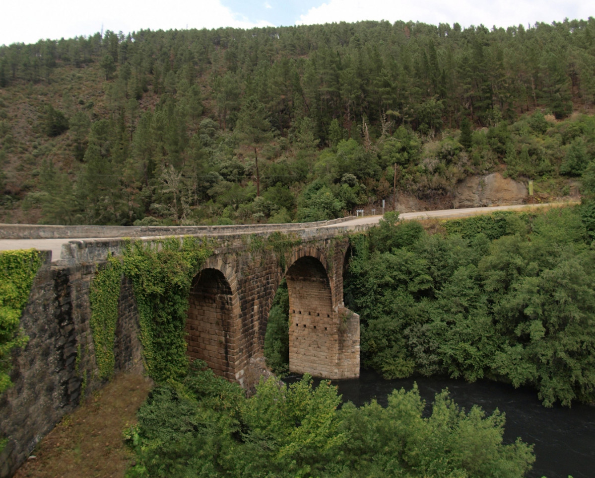Ourense Puente sobre el Ru00edo Bibei