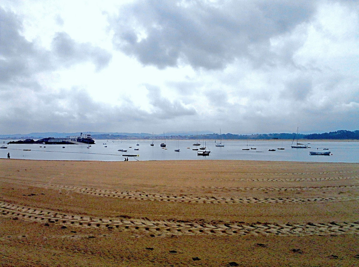 Santander Isla de la Torre y Playa de la Magdalena.