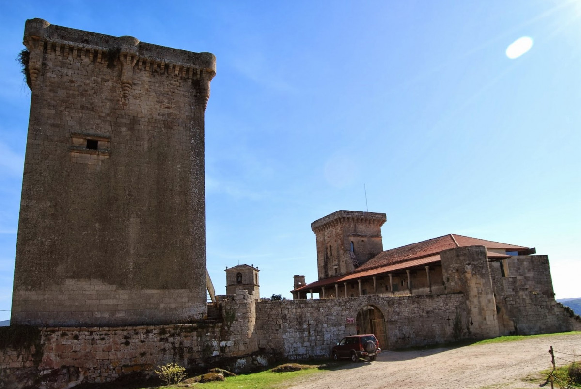 Ourense castillo de monterrei torre del homenaje