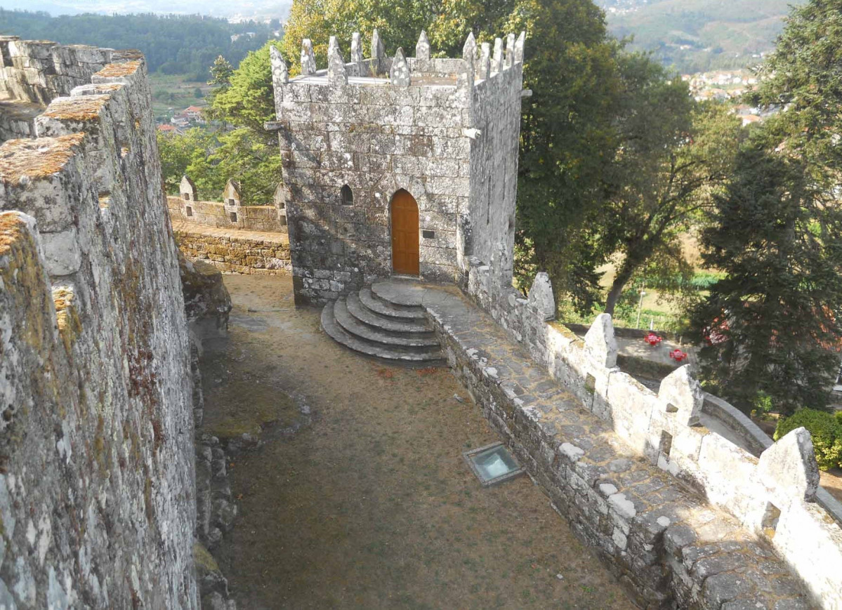 Pontevedra Castelo de Sotomaior Una de las Torres