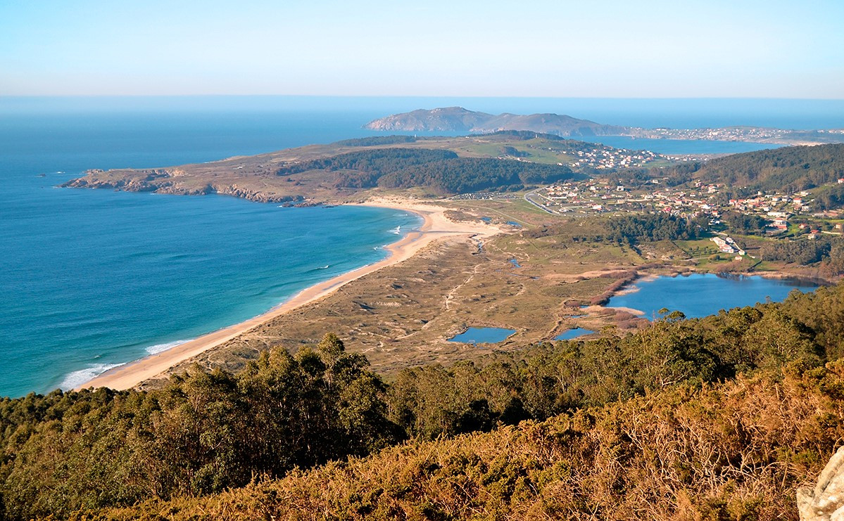A Coruu00f1a Ferrol playa y laguna de doninos