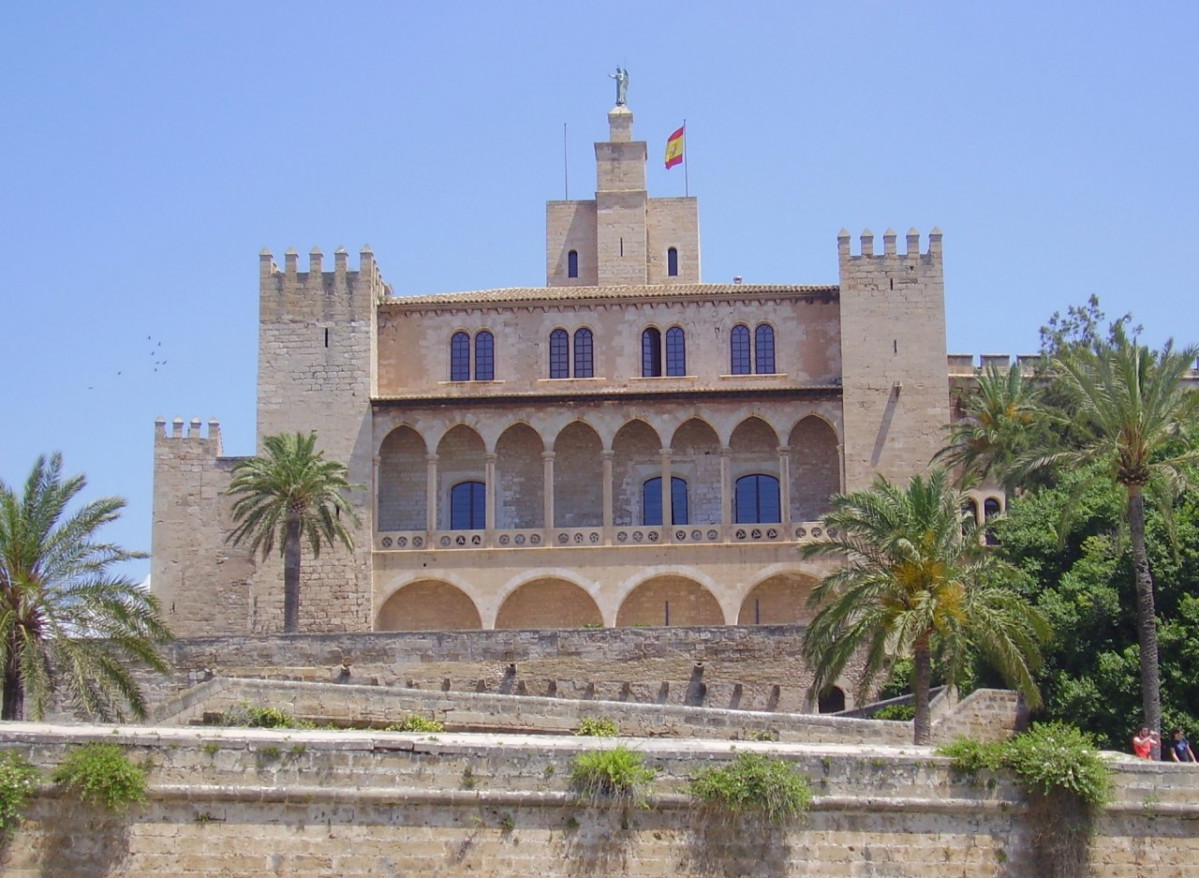 Palma de Mallorca palacio de la almudaina