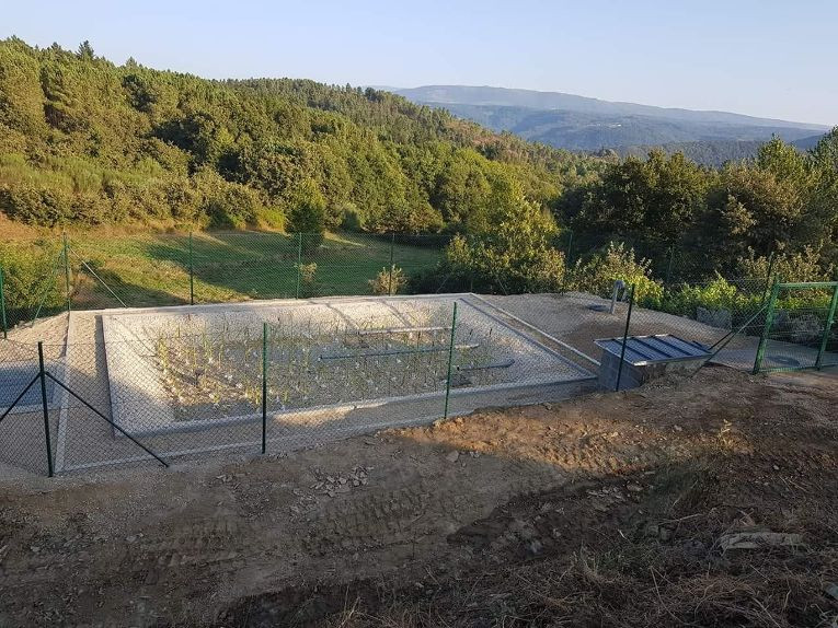 La ecololaguna ubicada en Francos, parroquia de Doade