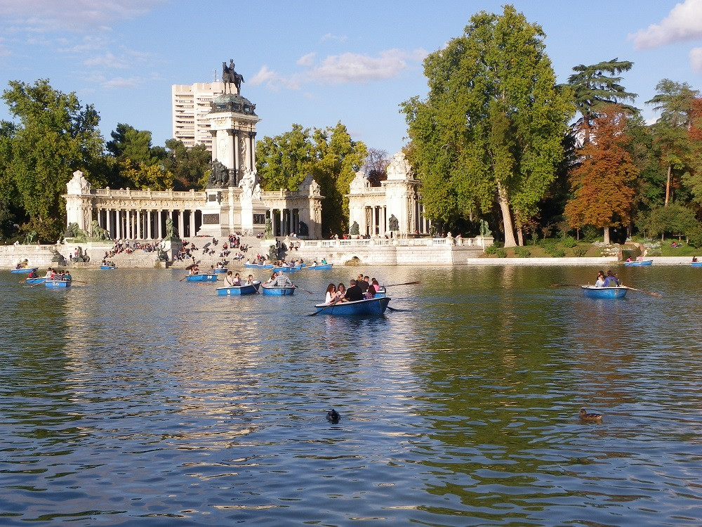 Madrid Retiro estanque