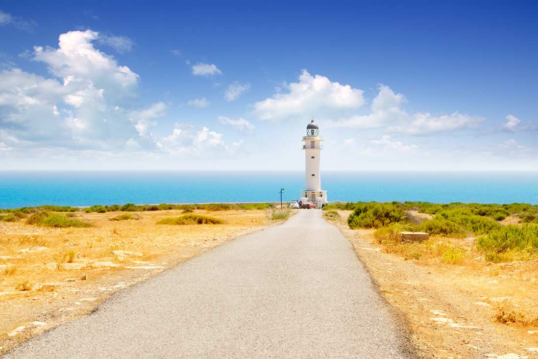 Faro cap de Babaria Ibiza