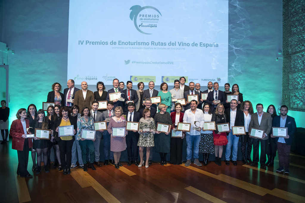 Foto de familia premiados