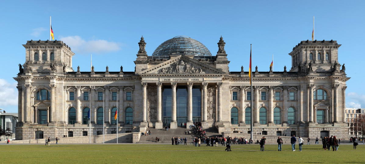Berlin reichstag west panorama