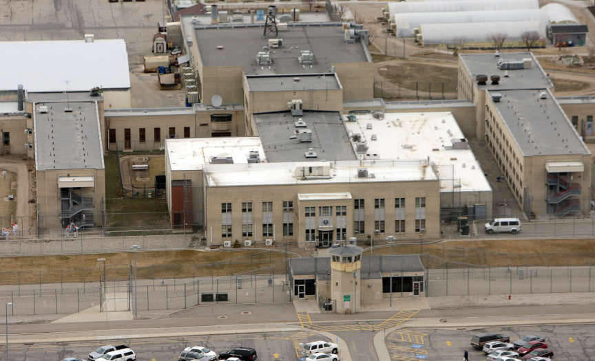 The Utah State Prison and surrounding area in Salt Lake County Friday,