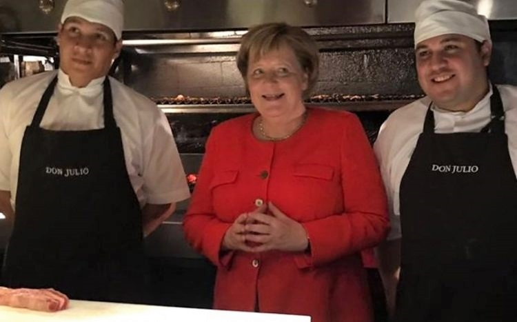 Merkel La parrillada de Don Julio